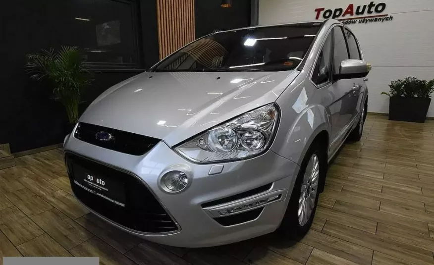 Ford S-Max LIF 2.0 i TITANIUM CONVERS+ manual LED navi gwarancja film zdjęcie 