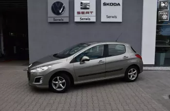 Peugeot 308 P. Salon, 1.6 Benzyna+Gaz.1 Rej. 2013, Klima, czujniki park. Alu, 