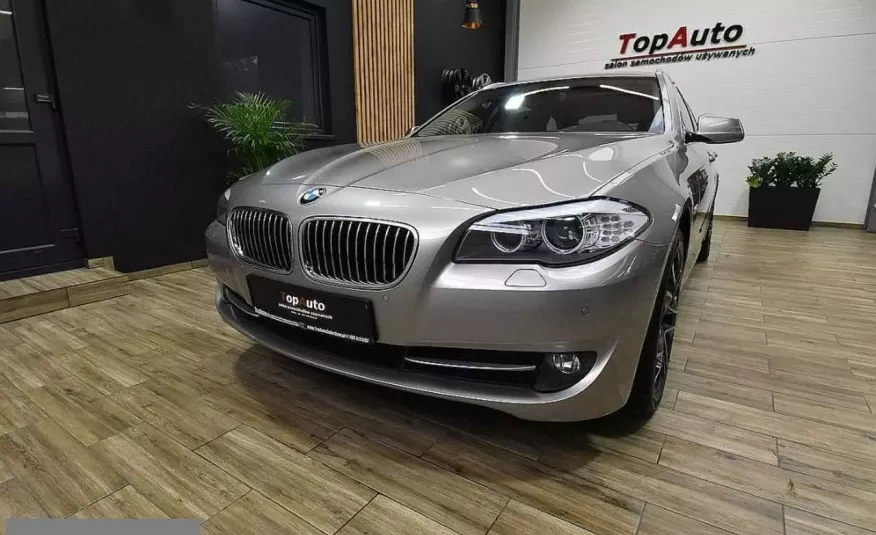 BMW F10 F11 XENON automat navi PANORAMA nowy rozrząd BEZWYPADKOWA FILM zdjęcie 