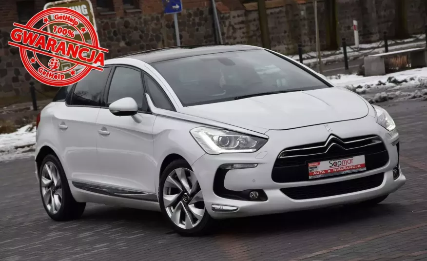 Citroen DS5 2.0HDi 163KM Automat 2012r. NAVi Skóra Panorama LED zdjęcie 