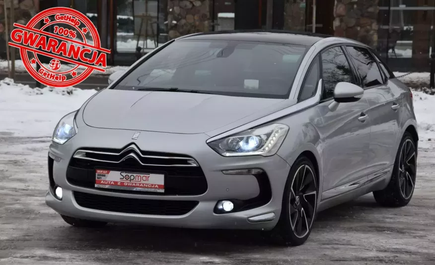 Citroen DS5 1.6HDi 112KM Automat 2012r. Xenon NAVi Skóra Panorama LED zdjęcie 