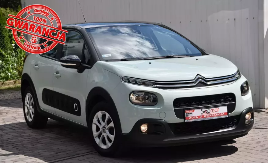 Citroen C3 1.6BlueHDi 100KM 2017r. Klima TEMPOMAT Polecam zdjęcie 