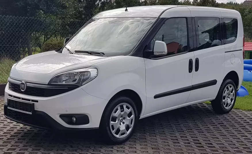 Fiat Doblo 5 OSÓB KLIMA 2xDRZWI BOCZNE PRZESUWNE KRAJOWY I-WŁAŚCICIEL zdjęcie 