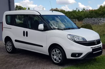 Fiat Doblo 5 OSÓB KLIMA 2xDRZWI BOCZNE PRZESUWNE KRAJOWY I-WŁAŚCICIEL