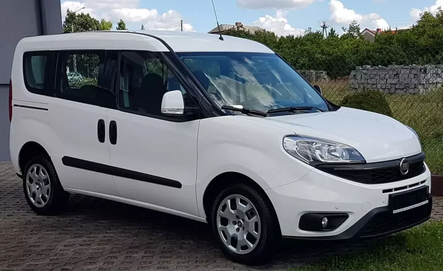Fiat Doblo 5 OSÓB KLIMA 2xDRZWI BOCZNE PRZESUWNE KRAJOWY I-WŁAŚCICIEL zdjęcie 