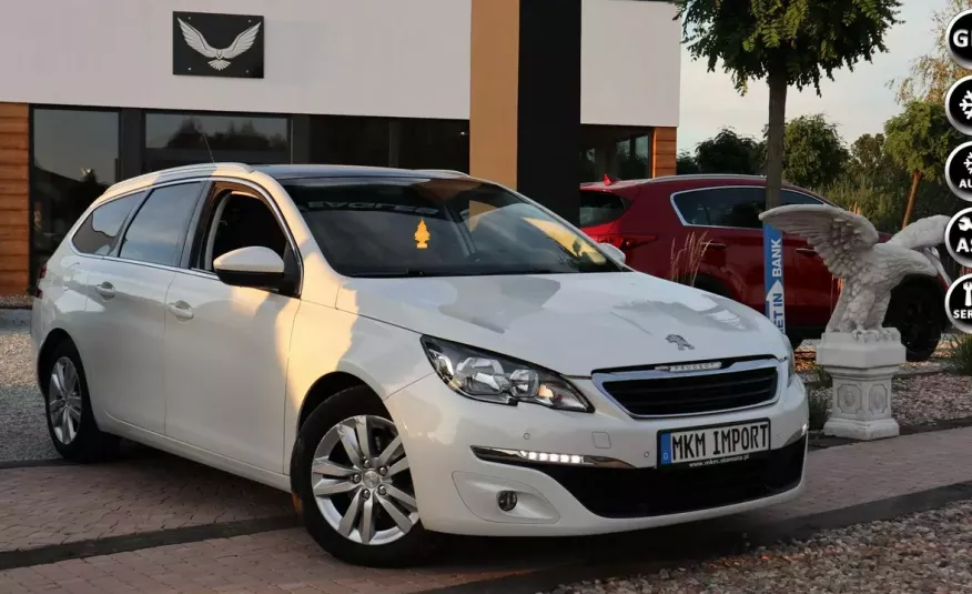 Peugeot 308 PANORAMA  Perłowy  Kamera # Skóra |opłacony | nie czekaj zdjęcie 
