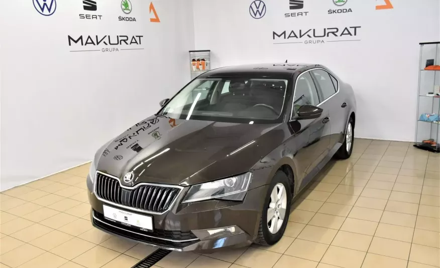 Skoda Superb SalonPL, Vat23%. Ambition, Przebieg.150KM, FULL, cz. parkowania zdjęcie 