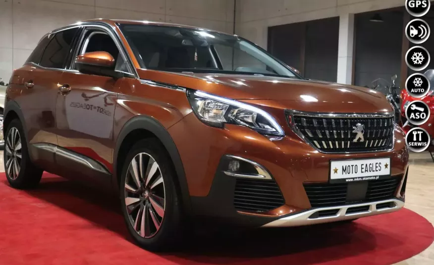Peugeot 3008 Kamera |opłacony | PIĘKNY I ZADBANY Klapa elektryczna klessgo zdjęcie 