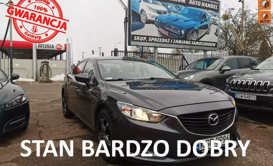 Mazda 6 2.5 SkyActiv 192 KM, Automat, Skóra, Kamera Cofania, 8x Alufelgi, Klima zdjęcie 
