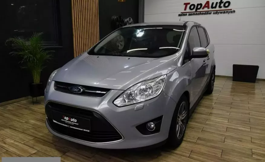 Ford Grand C-MAX 1.6*TITANIUM*serwisowan** tylko 109000km*fabrczny lakier* FILM * zdjęcie 