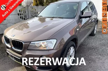 BMW X3 navi, automat, gwarancja, 170 tys.km