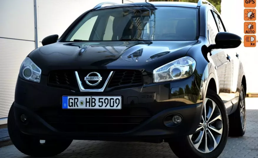 Nissan Qashqai+2 Opłacony 2.0i 16V Panorama Bose Kamera Xenon Navi Skóra 7OS. zdjęcie 