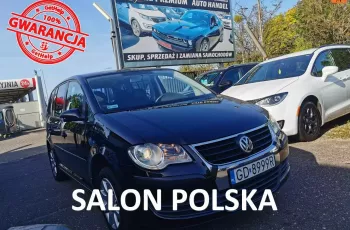 Volkswagen Touran 1.9 TDI 130 KM, Klimatyzacja, Tempmat, Alufelgi, Dwa Klucze