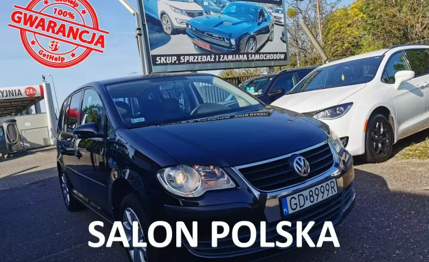 Volkswagen Touran 1.9 TDI 130 KM, Klimatyzacja, Tempmat, Alufelgi, Dwa Klucze zdjęcie 