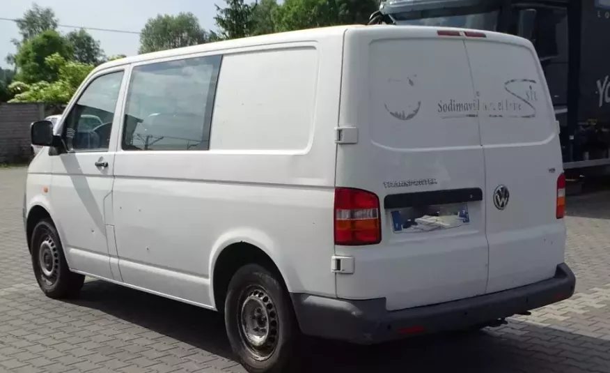Volkswagen TRANSPORTER T5 / BLASZAK / 2.5 TDI / 130 KM / SKRZYNIA 6 / KLIMA / SPROWADZONY / zdjęcie 5