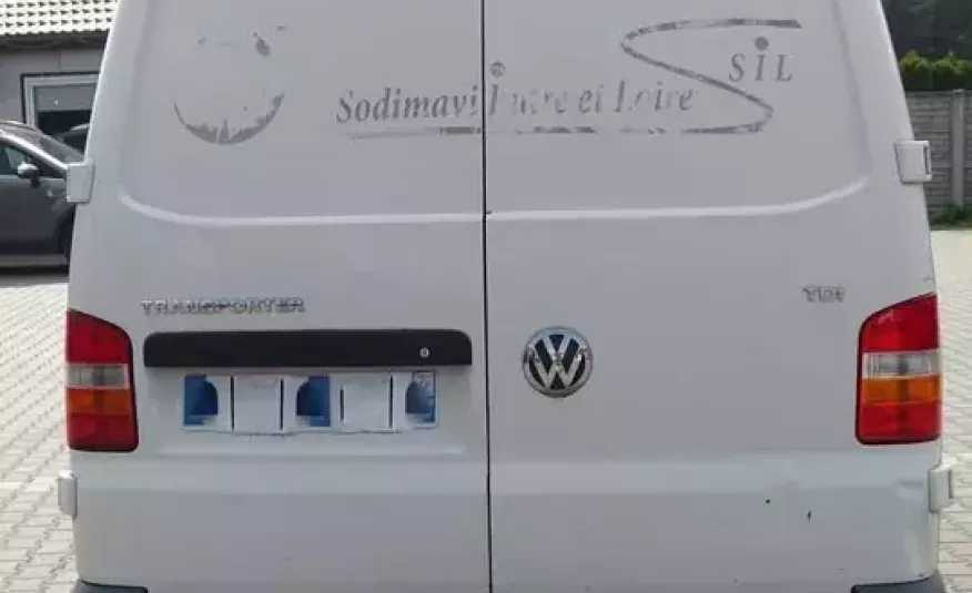 Volkswagen TRANSPORTER T5 / BLASZAK / 2.5 TDI / 130 KM / SKRZYNIA 6 / KLIMA / SPROWADZONY / zdjęcie 6
