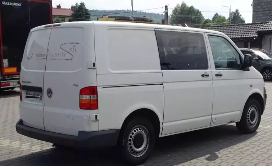 Volkswagen TRANSPORTER T5 / BLASZAK / 2.5 TDI / 130 KM / SKRZYNIA 6 / KLIMA / SPROWADZONY / zdjęcie 7