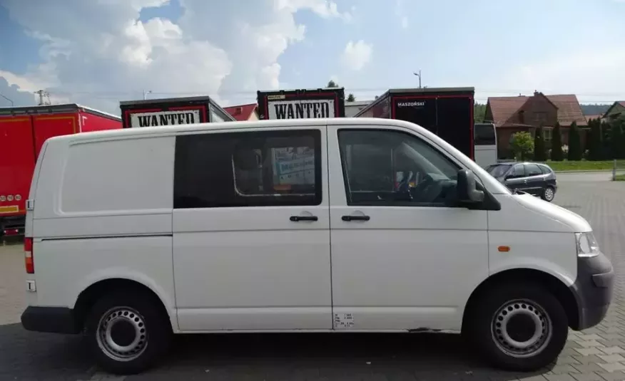 Volkswagen TRANSPORTER T5 / BLASZAK / 2.5 TDI / 130 KM / SKRZYNIA 6 / KLIMA / SPROWADZONY / zdjęcie 9