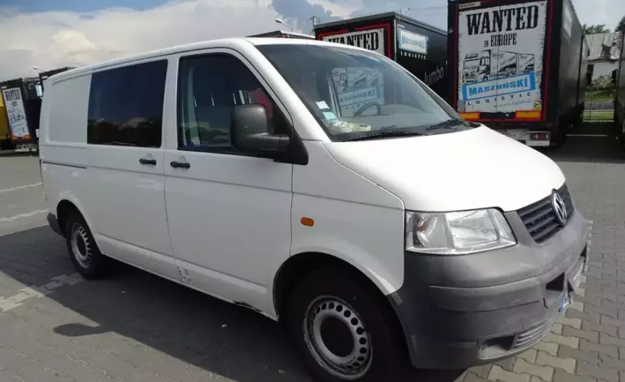 Volkswagen TRANSPORTER T5 / BLASZAK / 2.5 TDI / 130 KM / SKRZYNIA 6 / KLIMA / SPROWADZONY / zdjęcie 10