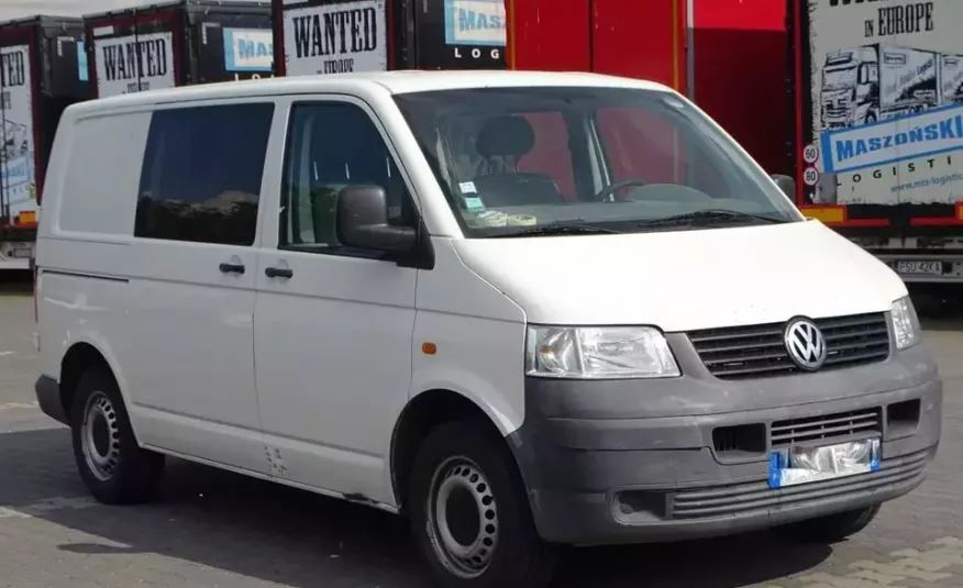 Volkswagen TRANSPORTER T5 / BLASZAK / 2.5 TDI / 130 KM / SKRZYNIA 6 / KLIMA / SPROWADZONY / zdjęcie 11