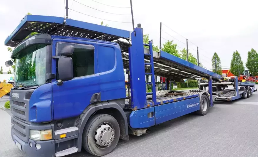Scania Zestaw Autotransporter P380 / Kassbohrer zdjęcie 1