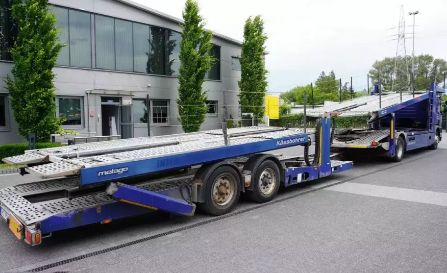 Scania Zestaw Autotransporter P380 / Kassbohrer zdjęcie 3
