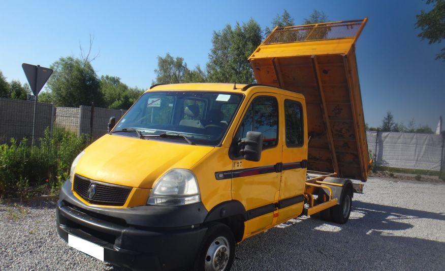 Renault 3.0dCi 130KM bliźniaki duży kiper 2008rok wywrotka brygadówka doka dubel kabina 7-osób zdjęcie 1