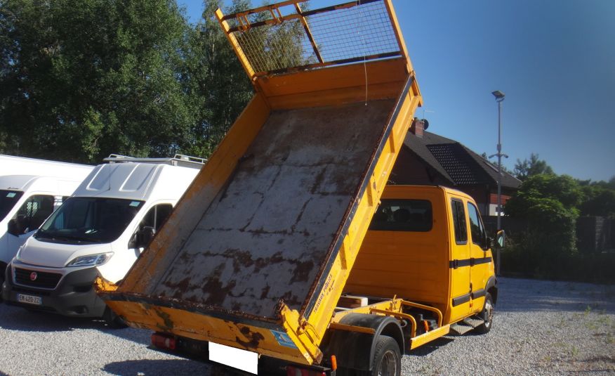 Renault 3.0dCi 130KM bliźniaki duży kiper 2008rok wywrotka brygadówka doka dubel kabina 7-osób zdjęcie 3