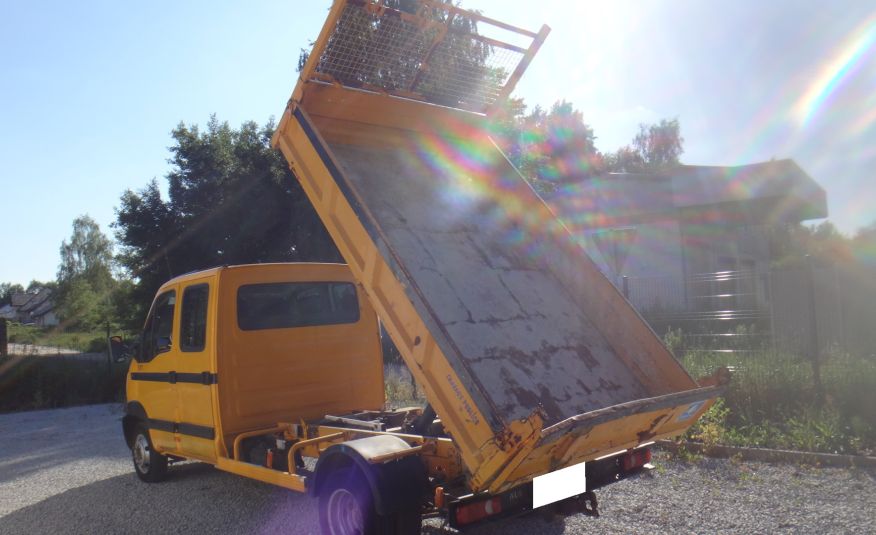 Renault 3.0dCi 130KM bliźniaki duży kiper 2008rok wywrotka brygadówka doka dubel kabina 7-osób zdjęcie 5