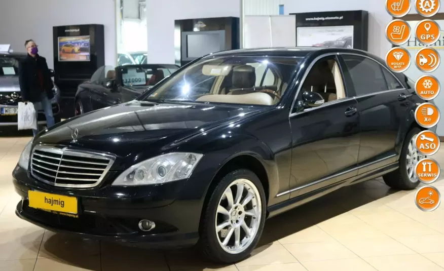 Mercedes S 350 S 350 Long, Bogate Wyposażenie zdjęcie 