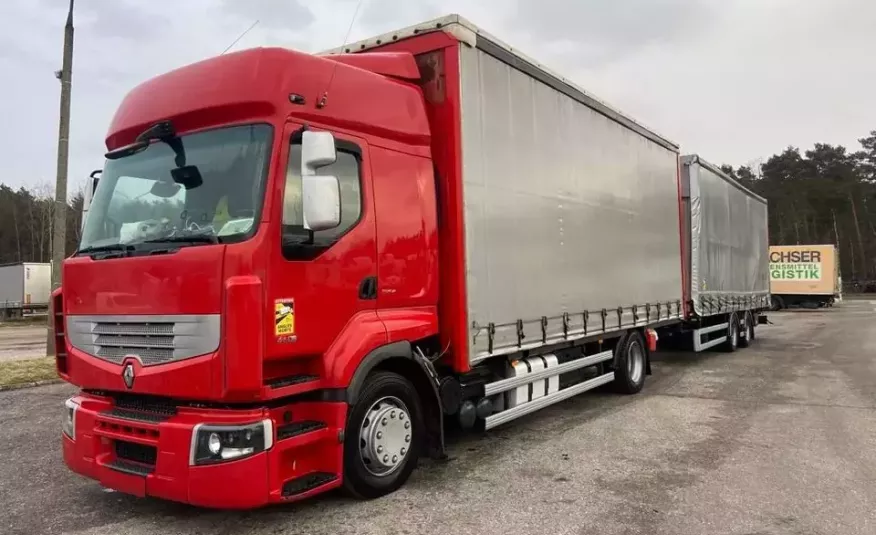 Renault PREMIUM 460 DXI / 4X2 / ZESTAW TANDEM 120 M3 / 7.2 M + 8.2 M / NOWE SPRZĘGŁO / 1350 L / / zdjęcie 