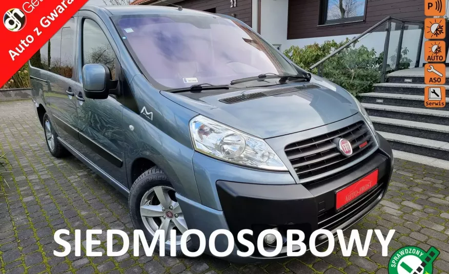 Fiat Scudo Brygadówka 2 Razy Drzwi Suwane Skóry Navi 6 Osobowy zdjęcie 