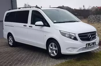 Mercedes Vito 8 OSÓB DŁUGI ALU KRAJOWY I-WŁAŚCICIEL 114 CDI ŚREDNIAK TEMPOMAT KLIMA