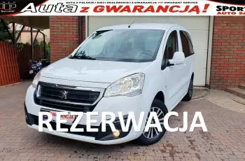 Peugeot Partner 1.6 BHDI 100 KM, SALON PL, I WŁ, Tempomat F.vat23%, Gwarancja, Leasing