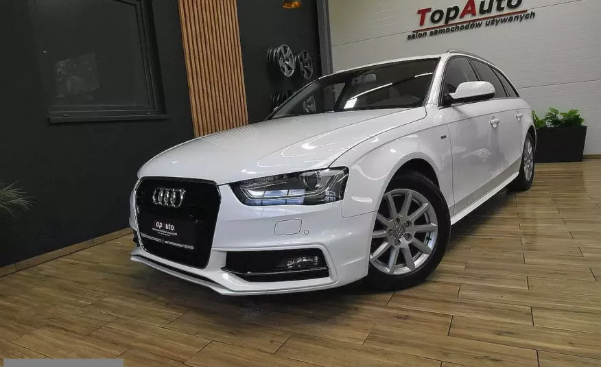 Audi A4 2.0 TDI ULTRA S LINE manual lift XENON NAVI fabry lakier GWARANCJA zdjęcie 