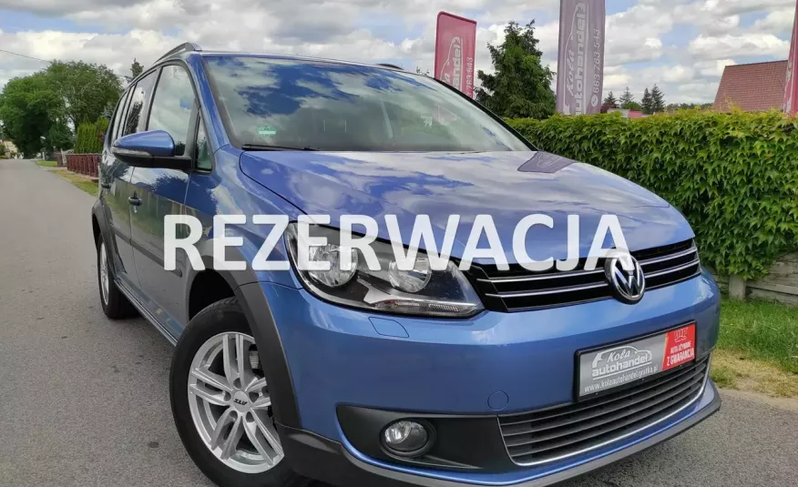 Volkswagen Touran VW Touran CROSS 1.6 TDI 2011 Kamera Navi Po Opłatach GWARANCJA zdjęcie 