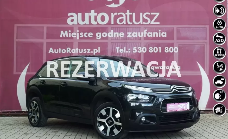 Citroen C4 Cactus R E Z E R W A C J A / Fv Vat 23% / 1.2 BENZYNA - 110 KM / Automat zdjęcie 