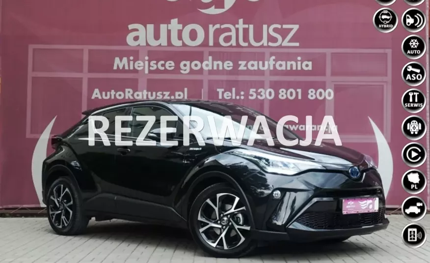 Toyota C-HR R E Z E R W A C J A / Fv Vat 23% / Salon Polska / Beznyna - Hybryda zdjęcie 