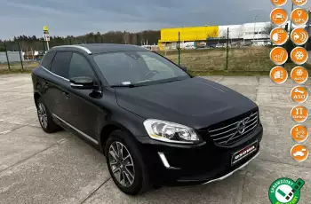 Volvo XC 60 2.0d4 Automat moc 181KM ledy skóry navi czarny sufit 1 rok gwarancji
