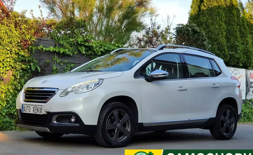 Peugeot 2008 Allure Skóra Led PANORAMA 2xAlufelgi Klimatronic Parktronic Tempomat zdjęcie 