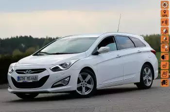 Hyundai i40 Xenon Navi Wentyle F1 4XPodgrze.Fotele Podgrze.Kierownica El.Klapa FUL