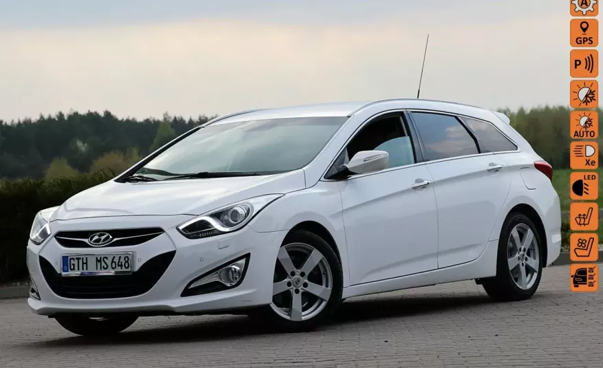 Hyundai i40 Xenon Navi Wentyle F1 4XPodgrze.Fotele Podgrze.Kierownica El.Klapa FUL zdjęcie 