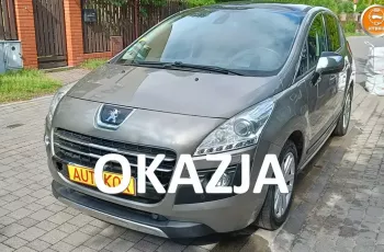 Peugeot 3008 2.0 HDi HYbrid4, 200 KM, 4x4, NAVI, panorama, DVD, bezwyp, mały przebieg