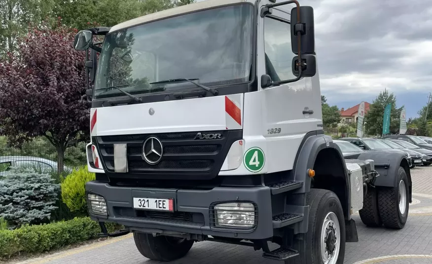 AXOR 1829 4X4 Mercedes AXOR 1829 4x4 / podwozie do zabudowy / DMC 18.000 zdjęcie 