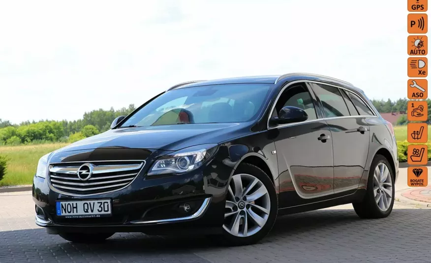 Opel Insignia Bi-Xenon Skóry Navi Wentyle Podgrze.Kierownica 1właściciel Niemcy zdjęcie 
