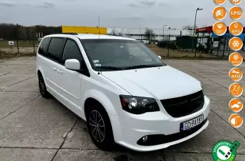 Dodge Grand Caravan 3.6iv6+gaz 7os. skóry navi el.fotele chowane pod.kierownica 1r.gwaranc