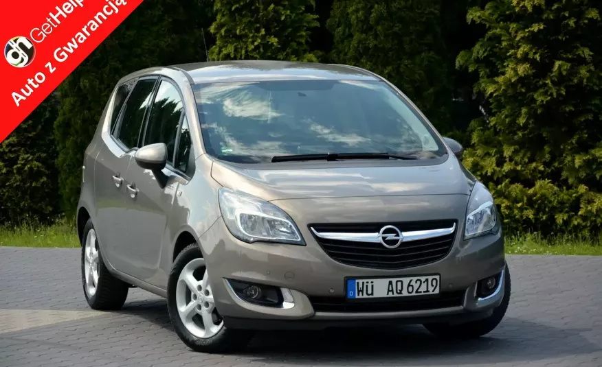 Meriva 1.4T(120KM) Lift 122tys.km 2xParktronik I Wł Alu 16"ASO Opel zdjęcie 