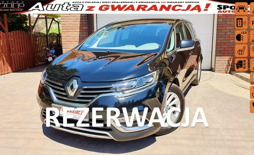 Renault Espace 1.6 DCI 7 OSÓB, FULL LED, Masaże, Panorama, Salon PL. F.vat 23% , Leasing zdjęcie 