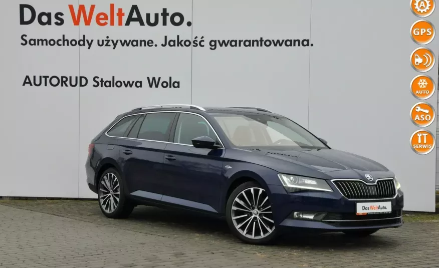 Skoda Superb 2.0 TDI 190KM Laurin&Klement DCC Navi Serwis ASO Gwarancja FV 23% zdjęcie 