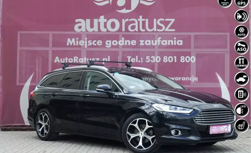 Ford Mondeo Automat / Titanium / Led / 100% oryginalny lakier / Oferta Prywatna zdjęcie 